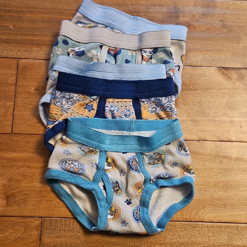 Kids Paw Patrol Underwear Set - Blue and Beige